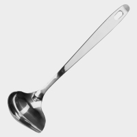 Ложка соусная из нержавеющей стали Luxstahl, 50 мл, ручка 20 см
