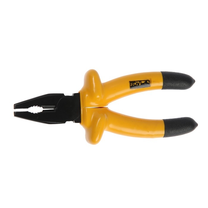 Плоскогубцы диэлектрические ТУНДРА, изолирующие рукоятки из резины до 1000 В, 180 мм Плоскогубцы диэлектрические ТУНДРА, изолирующие рукоятки из резины до 1000 В, 180 мм