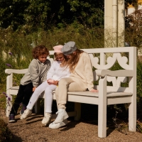 Костюм (кофта и брюки) детский MINAKU, цвет бежевый, рост 110 см