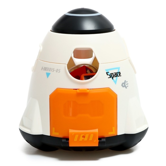 Логический сортер &laquo;Космическая ракета&raquo;, 16 элементов