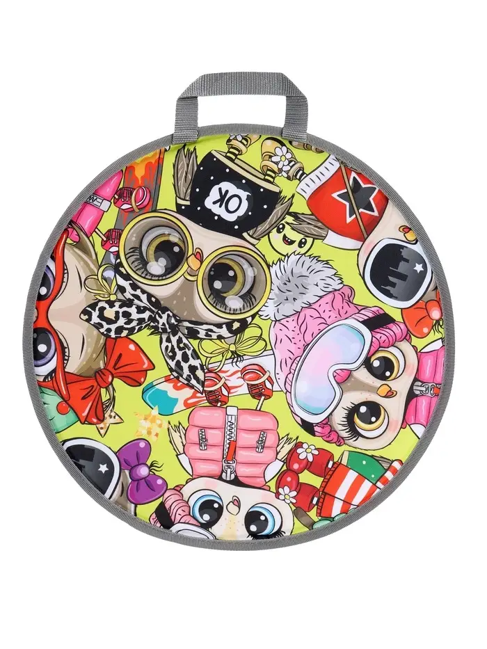 Ледянка мягкая Sova, круглая, цвет МИКС