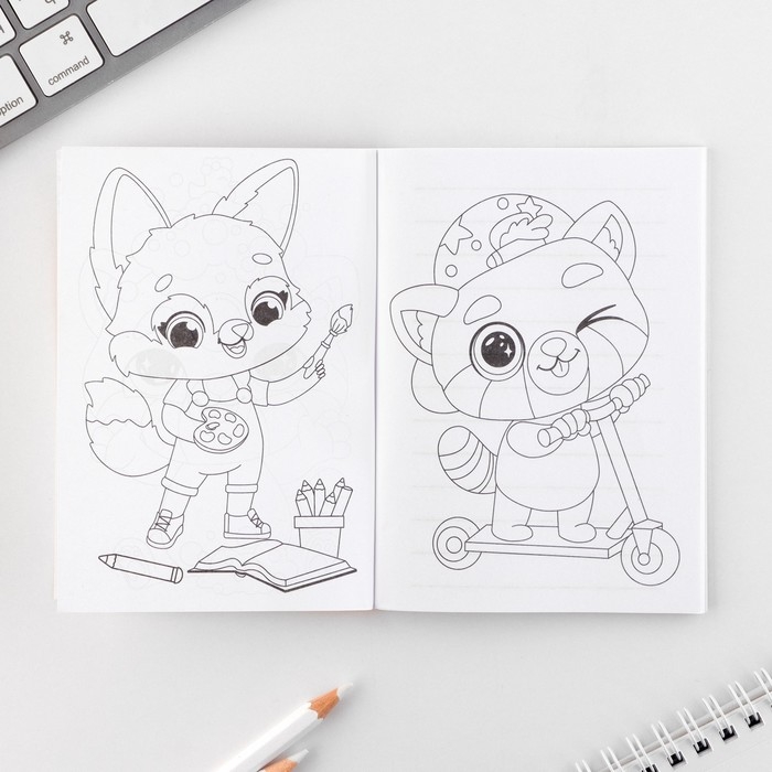 Подарочный набор блокнот А6, 32 листа и волшебная ручка &laquo;Для тех, у кого лапки&raquo;