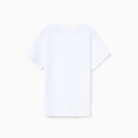 Футболка детская, цвет белый, рост 98 см