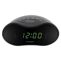 Часы электронные с FM радио H-RCL200 зеленая подсветка