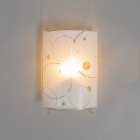 Светильник "Круги" 1 лампа E27 60 Вт моллир. 22х15см