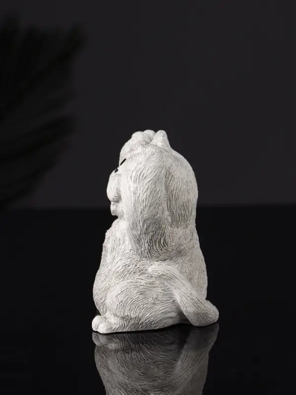 Набор статуэток "Три кота: ничего не вижу, не слышу, не говорю" 7 см, серый