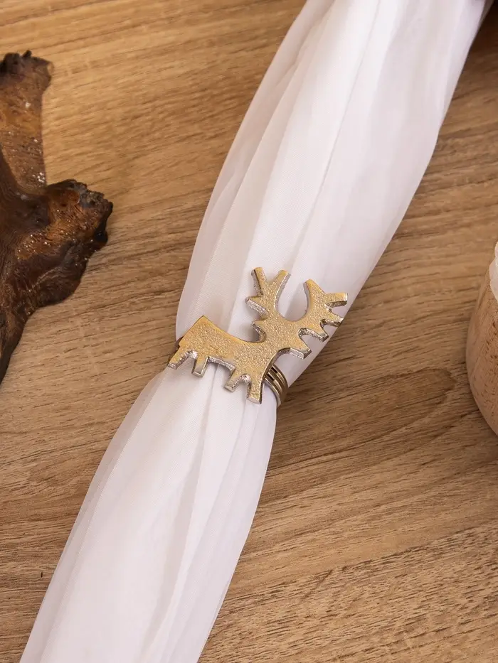 Кольцо для салфеток "Оленёнок" алюминий 5х4х5 см