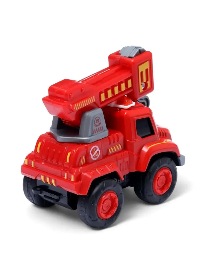 Робот-трансформер &laquo;Огнеборец&raquo; 5в1, собирается из 5 машинок, подвижные детали