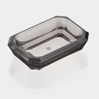 Набор для ванной "Блэк" 3 предмета (дозатор, стакан, мыльница)