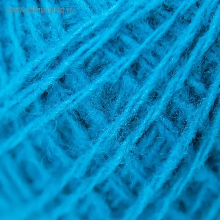 Пряжа для вязания спицами, крючком &laquo;Карачаевская&raquo;, моток, 100% акрил, 100 м/40&plusmn;5 г, (бирюза)