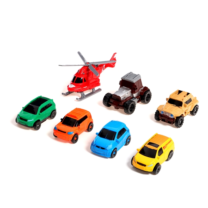 Робот &laquo;Автобот&raquo;, собирается из 7 машин