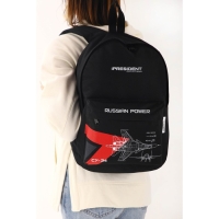 Рюкзак «Power» Putin team, 29 x 13 x 44 см, отд на молнии, н/карман, черный Рюкзак «Power» Putin team, 29 x 13 x 44 см, отд на молнии, н/карман, черный