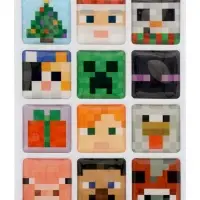 Подарок на новый год для детей &laquo;Кубический сюрприз&raquo; подарочный набор книг, 3д наклейки, очки, свечка, фигурки