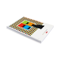 Тетрадь А4 120л кл на спирали "Тот самый кот", S-touch,многоур перф,3цв разд,офс 60-65г/м&sup2;