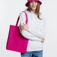 Холщовая сумка Avoska, ярко-розовая (фуксия)