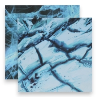 Фотофон двусторонний картон плотность 350 гр "Лёд" 50х50 см Фотофон двусторонний картон плотность 350 гр "Лёд" 50х50 см