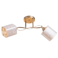 Люстра "Бутон" 2х60вт Е27 Золото