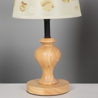 Лампа настольная BayerLux ЭКО "Сол" 1х40Вт Е27 светло-коричневый 20х20х45см