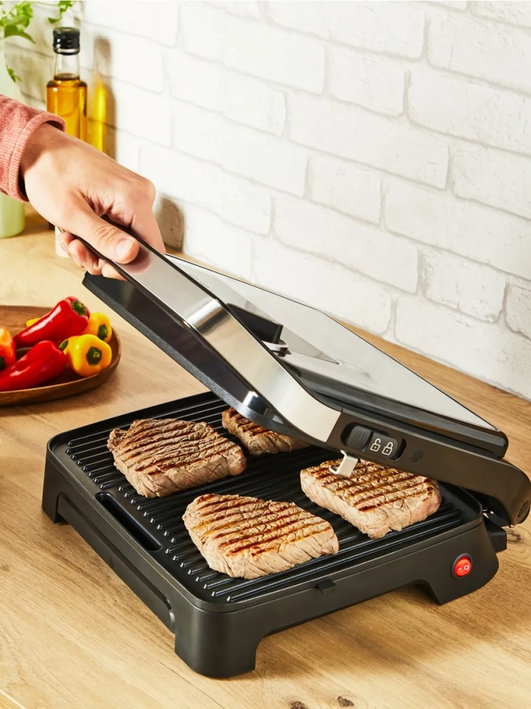 Гриль и панини 2-в-1 Inicio Adjust GC272D10