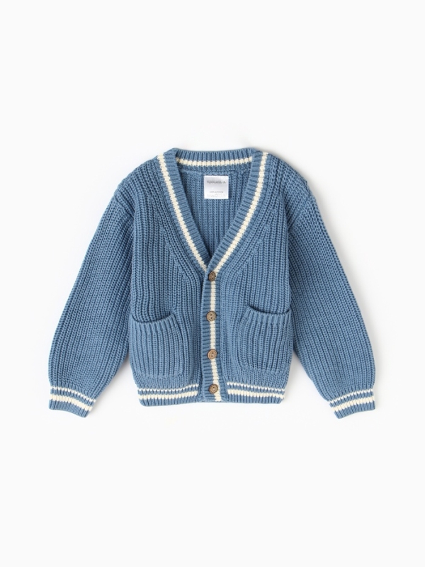 Кардиган Крошка Я, р. 86-92 см, синий