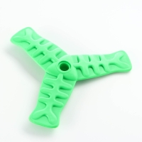 Бумеранг "Рыбы" тройной, 18,5 х 16,5 см, зелёный