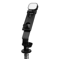 Трипод-монопод A12, 2 кольцевые лампы, в комплекте ПДУ, провод Туре-С, черный