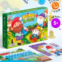 Настольная игра &laquo;Гномы в саду&raquo;, развивающая, 72 карты, 5+