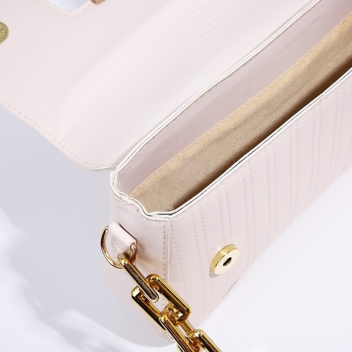 Сумка-мессенджер на магните, цвет молочный Сумка-мессенджер на магните, цвет молочный