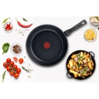 Сковорода с крышкой Force 24 см с антипригарным покрытием