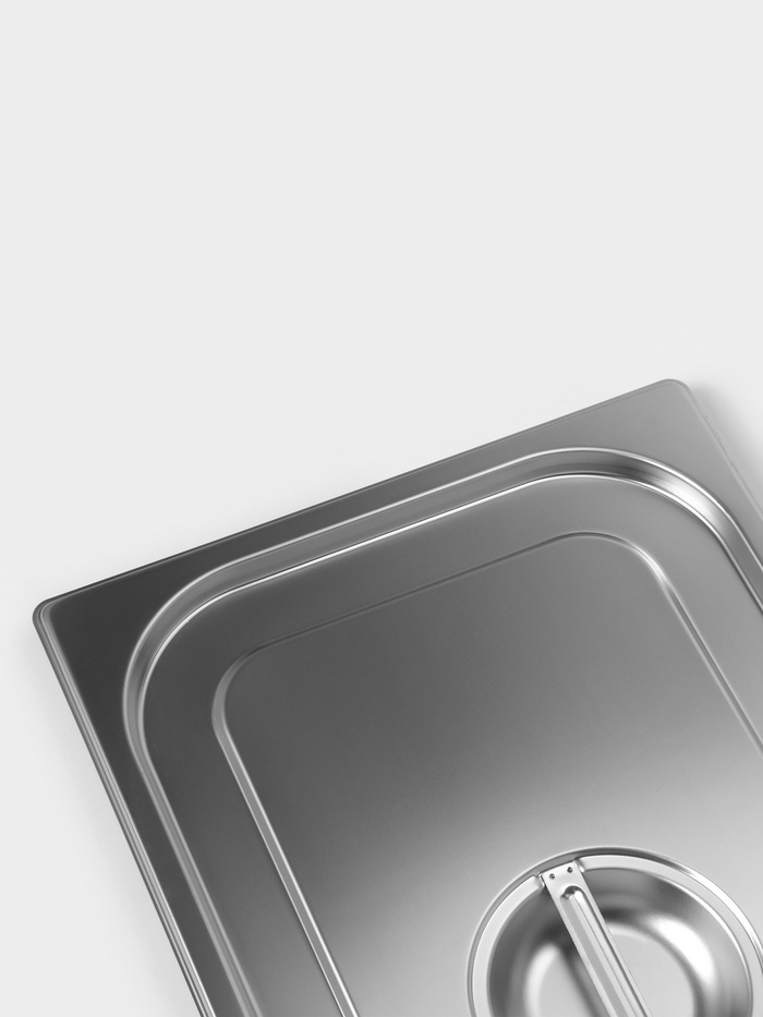 Крышка к гастроемкости 1/1 530x325 мм, толщина 0,8 мм