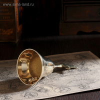 Колокольчик "Звезда" латунь 6,5х6,5х12,5 см