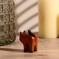 Сувенир &laquo;Причудливый кот&raquo;, 5.5&times;4.5&times;2.5 см, дерево