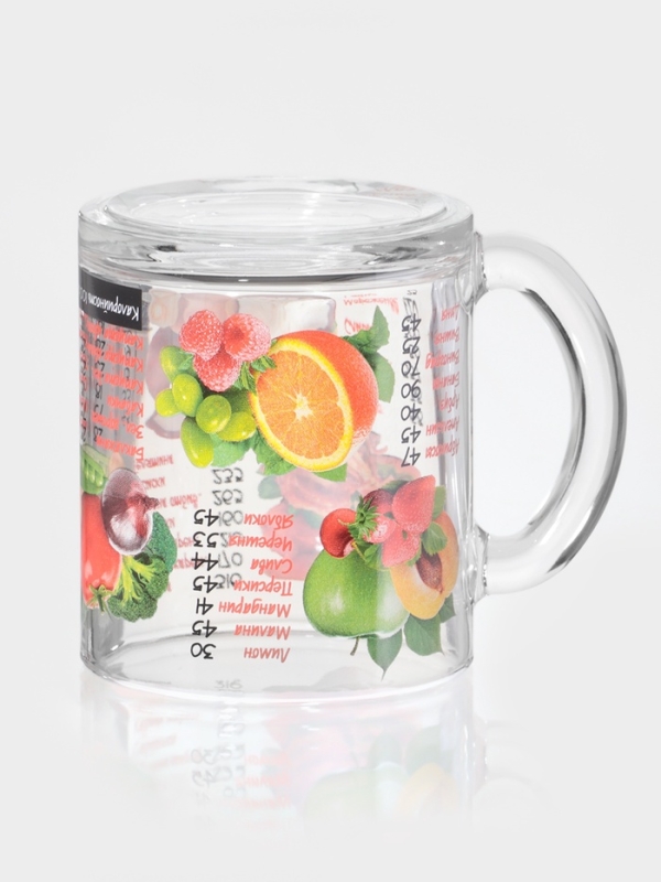 Кружка 300 мл "Таблица калорий"