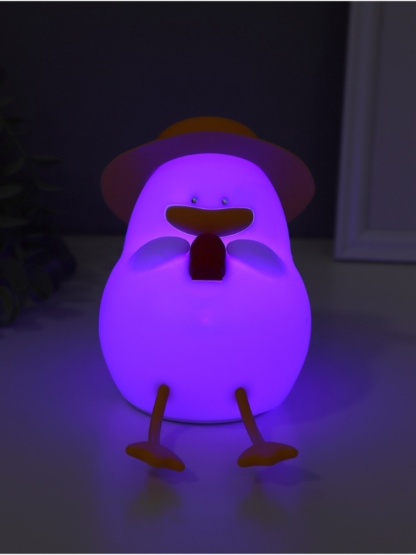 Ночник антистресс "Утка в отпуске" 2Вт LED RGB USB 10х8,5х14,5см