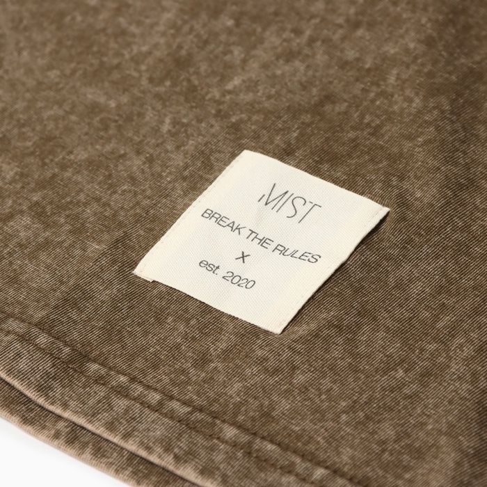 Футболка мужская MIST из вареного хлопка, цв. зеленый, р-р XL