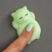 Мялка-антистресс &laquo;Кошечка&raquo;, цвет салатовый