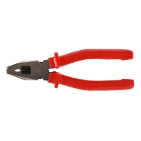 Плоскогубцы комбинированные ЛОМ, шлифованные, пластиковые рукоятки, 200 мм