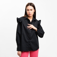 Рубашка женская MIST, р. 50, чёрный