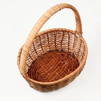 Корзина плетеная, 26&times;21&times;10/31 см, лоза, кукуруза