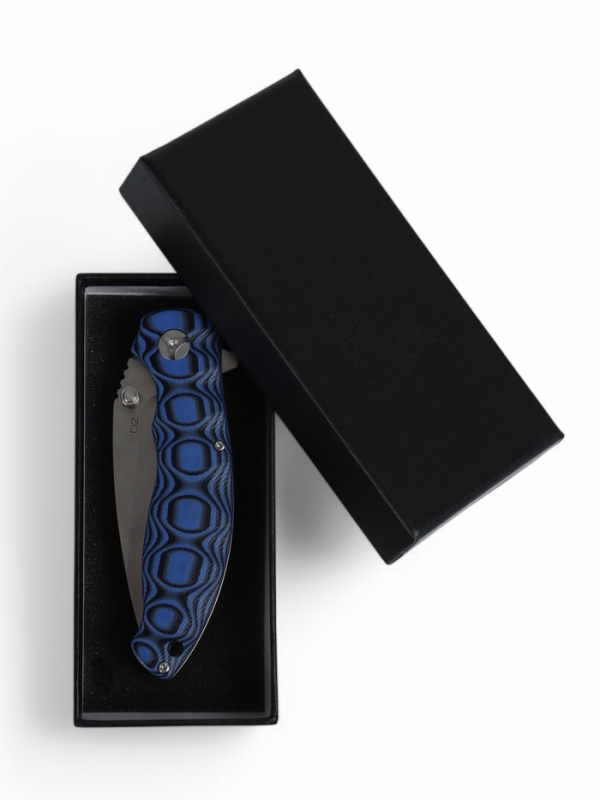 Нож туристический складной, 20см, клинок 85мм/3,2мм