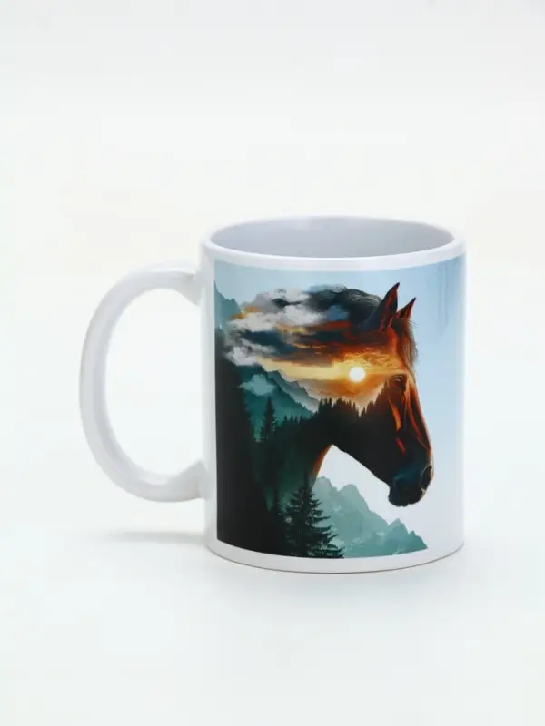 Кружка керамическая новогодняя &laquo;Повелитель вершин&raquo;, 320 мл