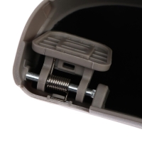 Держатель-футляр для очков, 21.5&times;6 см, серый