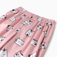 Пижама (брюки, жакет) KAFTAN "Котики", р. 40-42