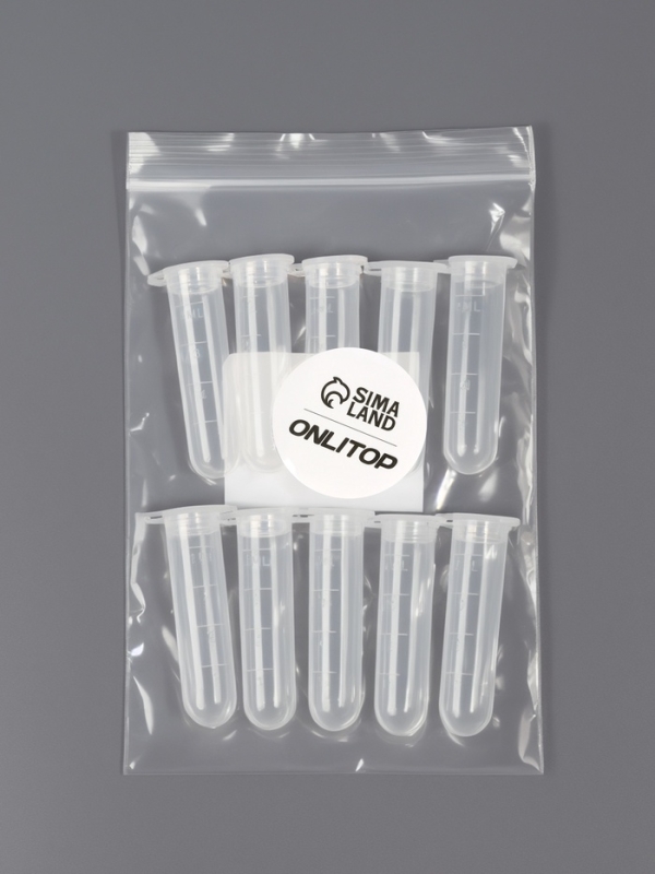 Баночки для хранения, 5 мл, d = 1,3 &times; 5,3 см, набор - 10 шт, цвет прозрачный