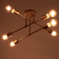 Люстра 2544/6GD E27 40Вт золото Люстра 2544/6GD E27 40Вт золото