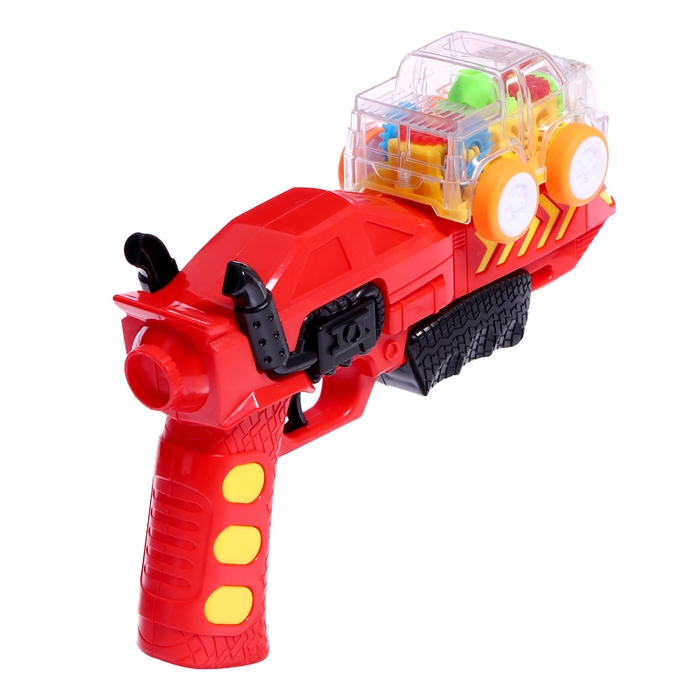 Машина &laquo;Шестерёнка&raquo;, с запуском от пистолета