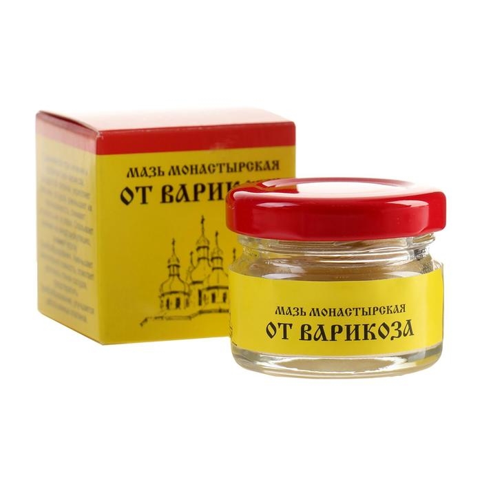 Мазь «Монастырская От варикоза», 25 мл, Мазь «Монастырская От варикоза», 25 мл, "Бизорюк"