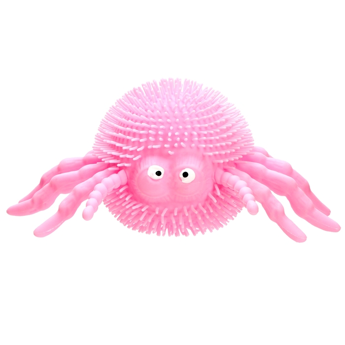 Ёжка &laquo;Паучок&raquo; световой, цвета МИКС