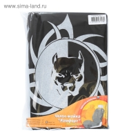 Чехол-майка "Пёс", на переднее сиденье, хлопок