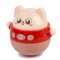 Музыкальная неваляшка &laquo;Мой котик&raquo;, звук, цвет красный